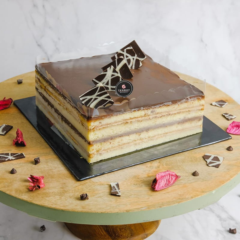 Bizu Opera Cake – Bizu Patisserie and Cafe