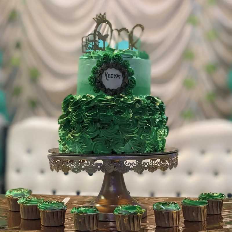 60th birthday dessert table - Decorated Cake by - CakesDecor